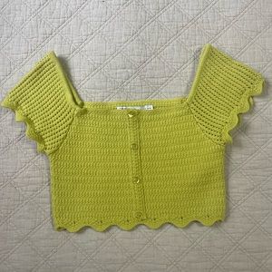 ZARA crochet top size S worn once!